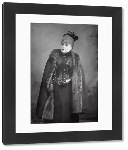 Mrs Bancroft (nee Marie Wilton) (1840-1921), English actress, c1890