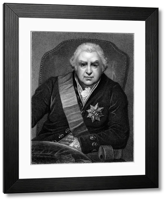 Framed Print : Joseph Banks (1743-1820), English botanist and plant collector Framed Print : Joseph Banks (1743-1820), English botanist and plant collector