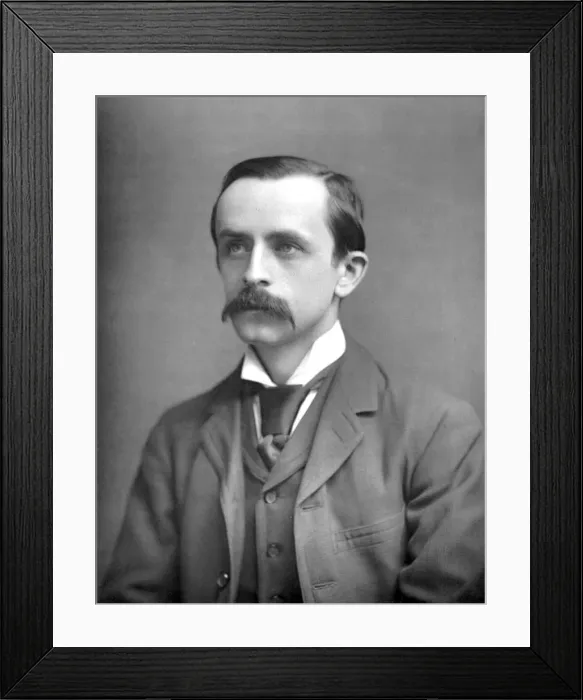 Framed Print : James Matthew Barrie (1860-1937), Scottish playwright and novelist, c1890 Framed Print : James Matthew Barrie (1860-1937), Scottish playwright and novelist, c1890