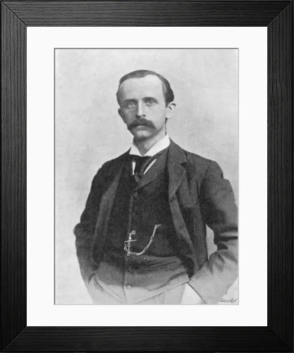 Framed Print : James Matthew Barrie (1860-1937), Scottish playwright and novelist, c1895 Framed Print : James Matthew Barrie (1860-1937), Scottish playwright and novelist, c1895