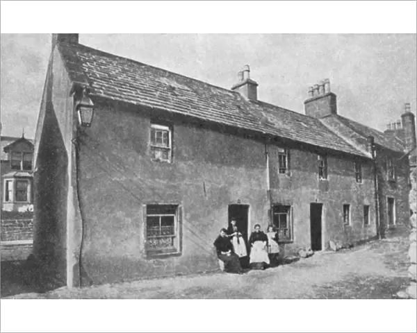 Birthplace of JM Barrie (1860-1937), Scottish playwright and novelist, Kirriemuir, Angus, Scotland