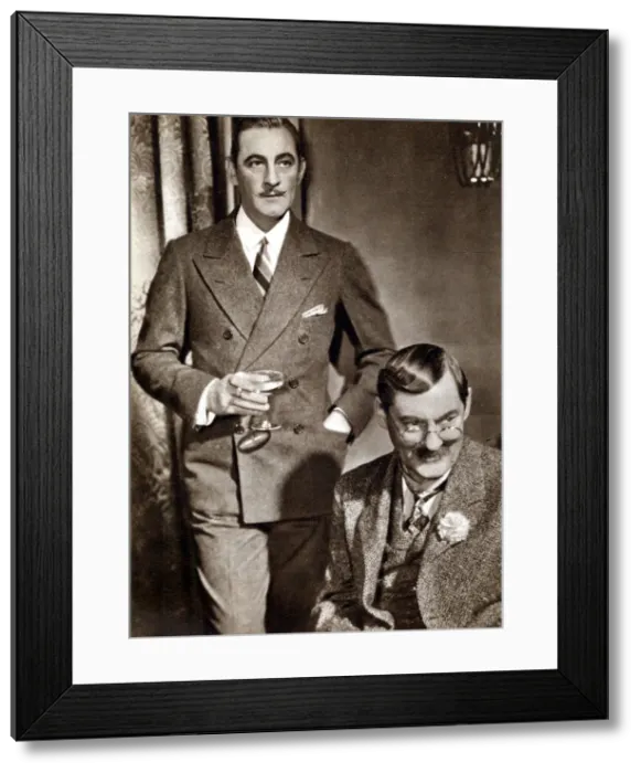 Framed Print : John (1882-1942) and Lionel (1878-1954) Barrymore, American stage and screen actors Framed Print : John (1882-1942) and Lionel (1878-1954) Barrymore, American stage and screen actors
