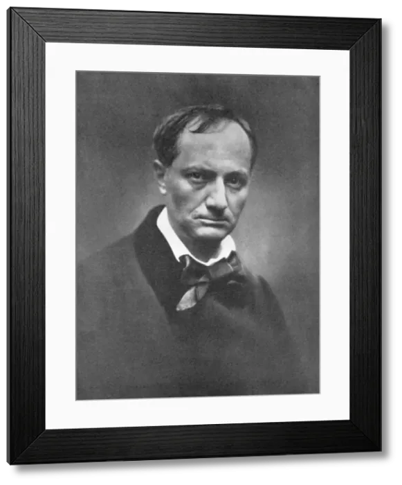 Framed Print : Charles Pierre Baudelaire (1821-1867), French Symbolist poet and art critic, 1864-1865 Framed Print : Charles Pierre Baudelaire (1821-1867), French Symbolist poet and art critic, 1864-1865