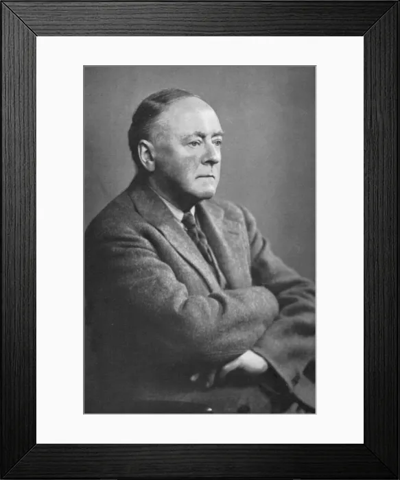 Framed Print : Arnold Edward Trevor Bax (1883-1953), English composer Framed Print : Arnold Edward Trevor Bax (1883-1953), English composer