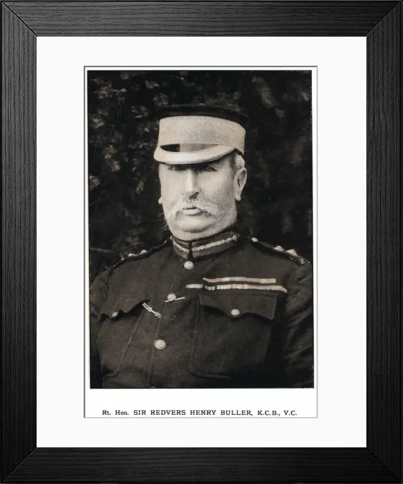 Framed Print : Redvers Henry Buller, British soldier, c1900 Framed Print : Redvers Henry Buller, British soldier, c1900
