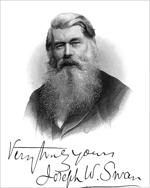 Joseph Wilson Swan, c1880