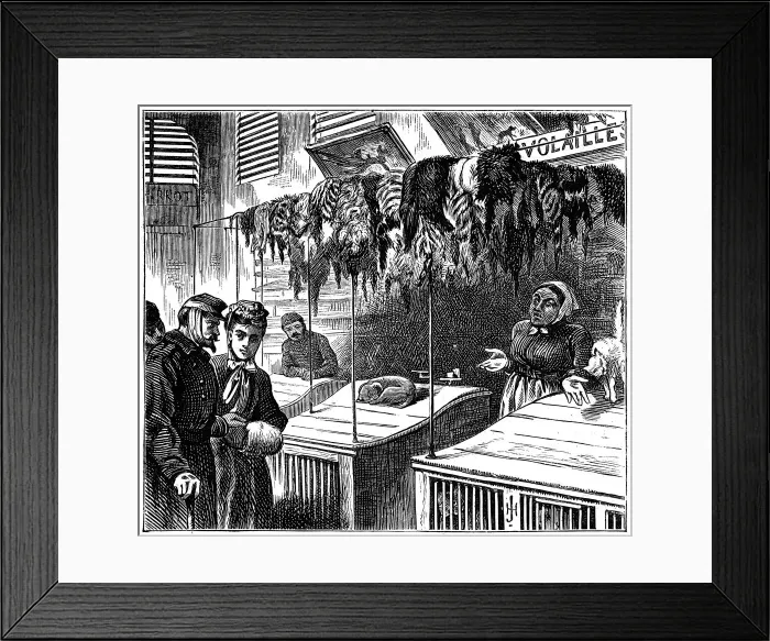 Framed Print : We have no more than that Sir, 1871 Framed Print : We have no more than that Sir, 1871