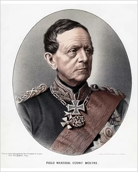 Helmuth Karl Bernhard, Count von Moltke, Prussian general and statesman, c1880