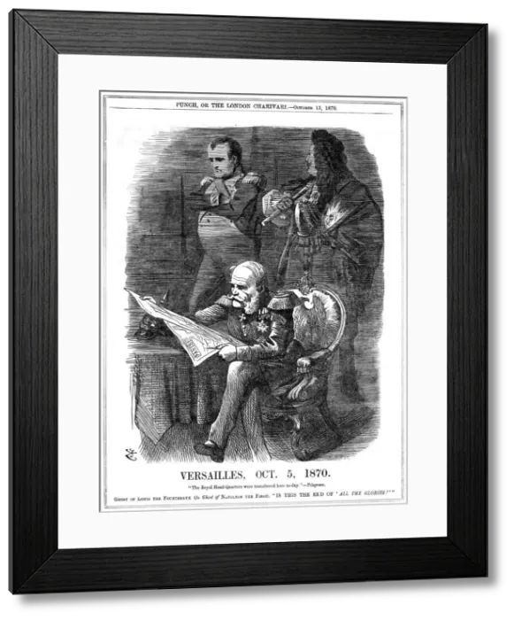 Framed Print : Shades of Louis XIV and Napoleon I lamenting the fading of Frances glory, 1870. Artist: John Tenniel Framed Print : Shades of Louis XIV and Napoleon I lamenting the fading of Frances glory, 1870. Artist: John Tenniel