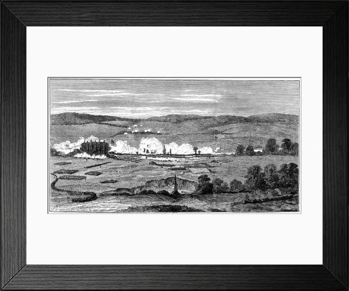 Framed Print : Battle of Sedan, France, Franco-Prussian War, 1 September 1870 Framed Print : Battle of Sedan, France, Franco-Prussian War, 1 September 1870