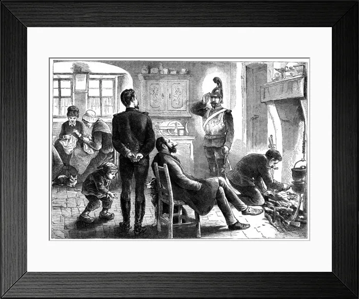 Framed Print : In Possession, 1871 Framed Print : In Possession, 1871