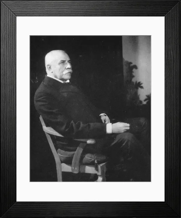 Framed Print : Sir Edward Elgar, (1857-1934), English composer, early 20th century Framed Print : Sir Edward Elgar, (1857-1934), English composer, early 20th century