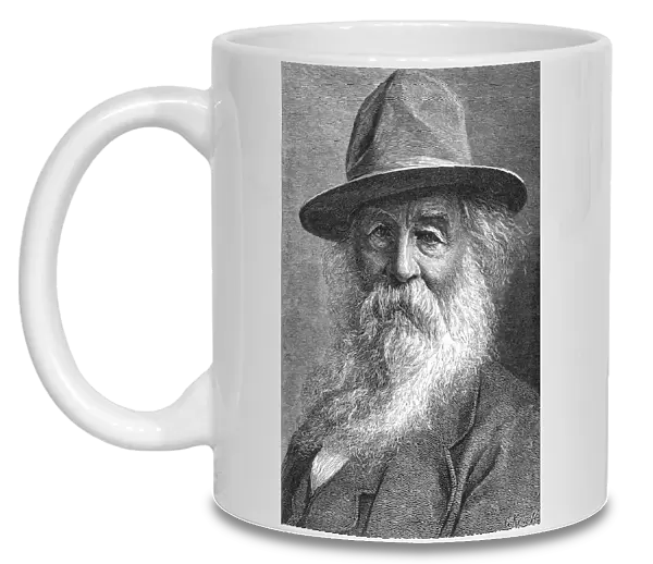 Walt Whitman (1819-1892), American poet, c1880s