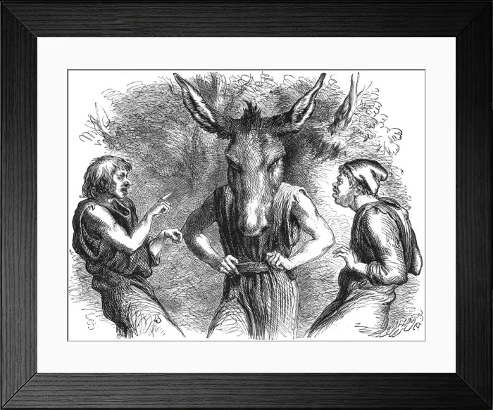Framed Print : Scene from Shakespeares A Midsummer Nights Dream Framed Print : Scene from Shakespeares A Midsummer Nights Dream