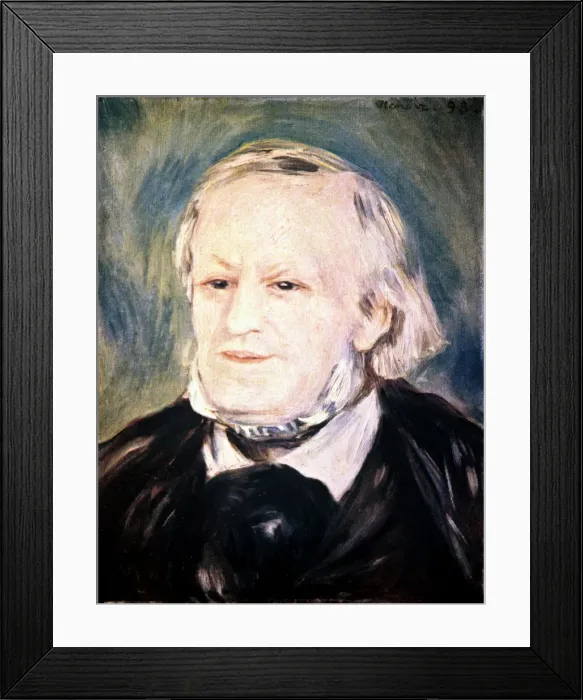 Framed Print : Richard Wagner (1813-1883), German composer, conductor, and essayist, 1882. Artist: Pierre-Auguste Renoir Framed Print : Richard Wagner (1813-1883), German composer, conductor, and essayist, 1882. Artist: Pierre-Auguste Renoir