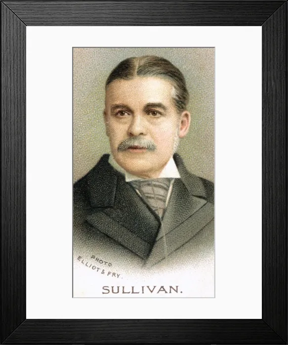 Framed Print : Sir Arthur Seymour Sullivan (1842-1900), English composer, 1912 Framed Print : Sir Arthur Seymour Sullivan (1842-1900), English composer, 1912