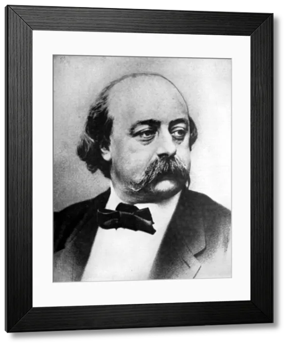 Framed Print : Gustave Flaubert, French novelist, 19th century Framed Print : Gustave Flaubert, French novelist, 19th century