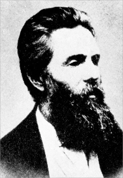Herman Melville, American author, 19th century