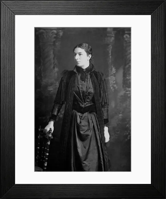 Framed Print : Mary Augusta Ward, English novelist and social worker, c1890 Framed Print : Mary Augusta Ward, English novelist and social worker, c1890