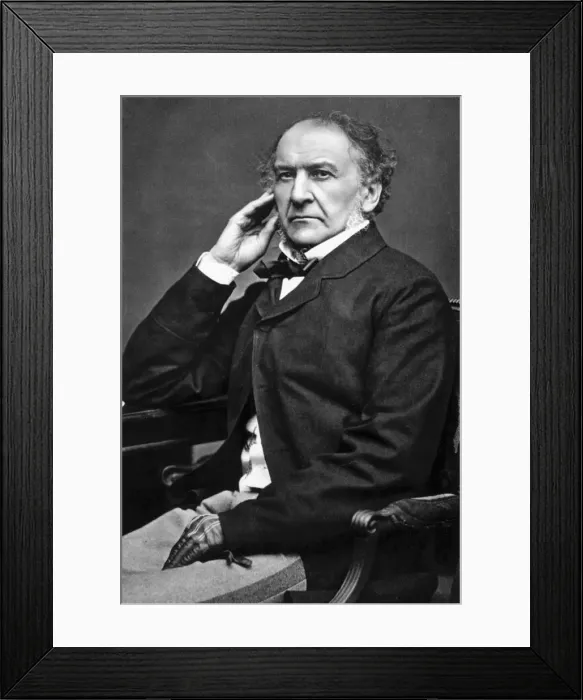 Framed Print : William Ewart Gladstone, British Liberal statesman, 19th century Framed Print : William Ewart Gladstone, British Liberal statesman, 19th century