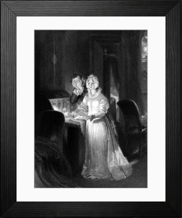 Framed Print : The Sleepwalker (Somnambulist) making discoveries Framed Print : The Sleepwalker (Somnambulist) making discoveries