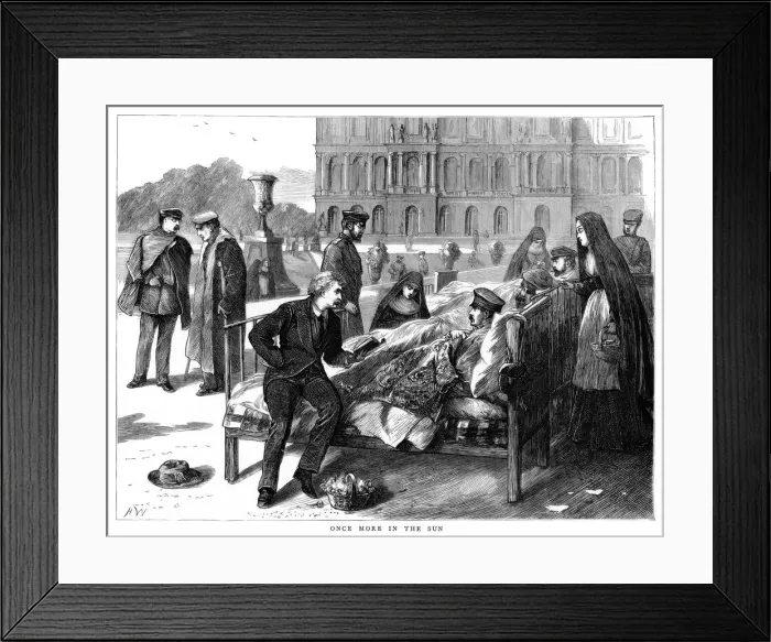 Framed Print : Once More into the Sun, Franco-Prussian War, 1870 Framed Print : Once More into the Sun, Franco-Prussian War, 1870