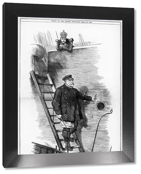 Dropping the Pilot, 1890. Artist: John Tenniel