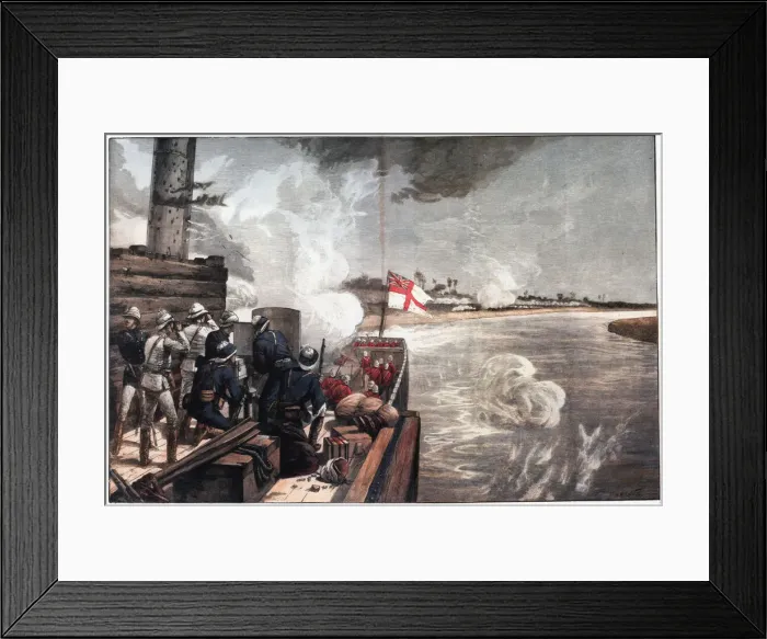 Framed Print : To the Rescue, war in the Sudan, 1885 Framed Print : To the Rescue, war in the Sudan, 1885