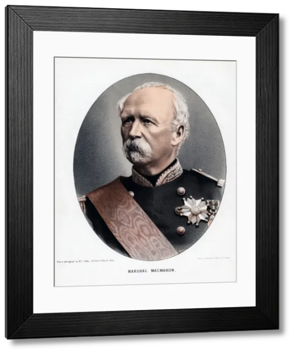 Framed Print : Marie Edme Patrice Maurice MacMahon, Duc de Magenta, French soldier and statesman, c1880 Framed Print : Marie Edme Patrice Maurice MacMahon, Duc de Magenta, French soldier and statesman, c1880