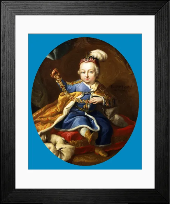 Framed Print : Prince Joseph, future Emperor Joseph II of Austria as a child, 18th century. Artist: Martin van Mytens II Framed Print : Prince Joseph, future Emperor Joseph II of Austria as a child, 18th century. Artist: Martin van Mytens II