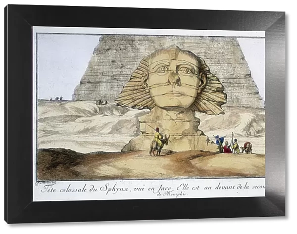 The Sphinx, Egypt, 1744