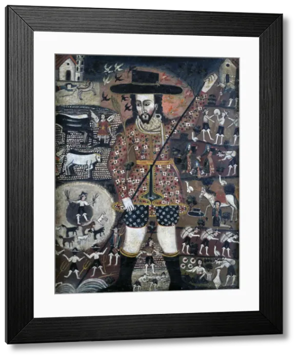 Framed Print : St Isidore the Labourer Framed Print : St Isidore the Labourer