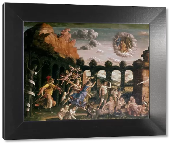Minerva chasing the vices from the garden of virtue, c1502. Artist: Andrea Mantegna