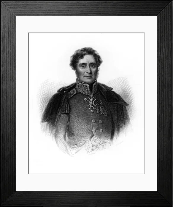 Framed Print : Fitzroy James Henry Somerset, 1st Baron Raglan, English soldier, c1860 Framed Print : Fitzroy James Henry Somerset, 1st Baron Raglan, English soldier, c1860