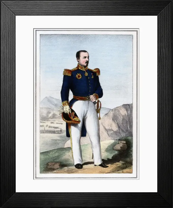 Framed Print : Pierre Francois Joseph Bosquet, French soldier, 1857 Framed Print : Pierre Francois Joseph Bosquet, French soldier, 1857
