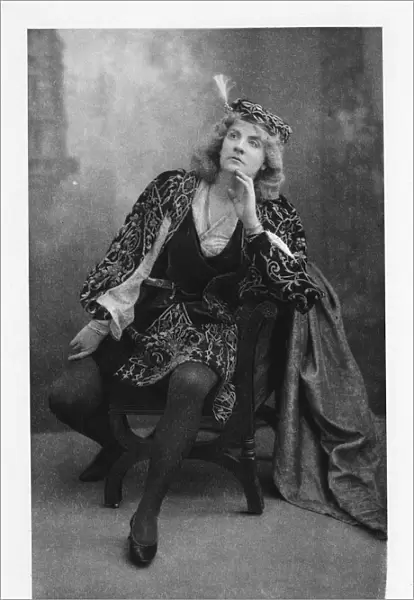 Ada Rehan, Irish-born American actress, c1890. Artist: W&D Downey