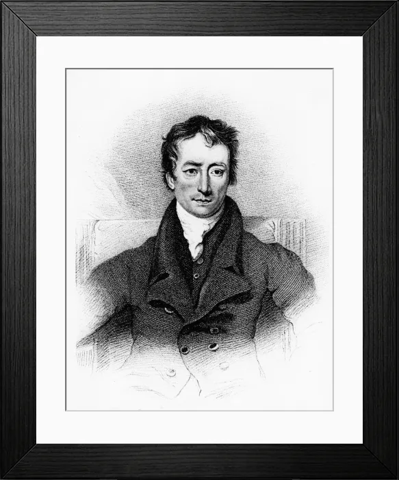 Framed Print : Charles Lamb, English essayist, early 19th century Framed Print : Charles Lamb, English essayist, early 19th century