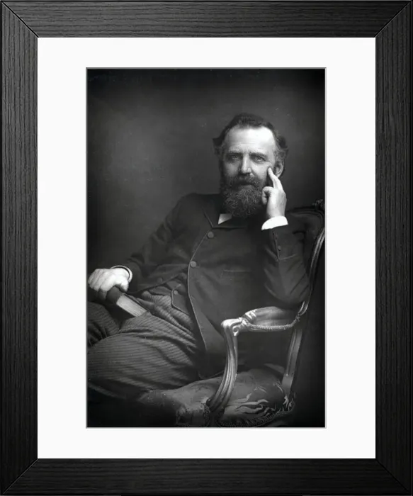Framed Print : William Thomas Stead, English author and journalist, c1890. Artist: W&D Downey Framed Print : William Thomas Stead, English author and journalist, c1890. Artist: W&D Downey