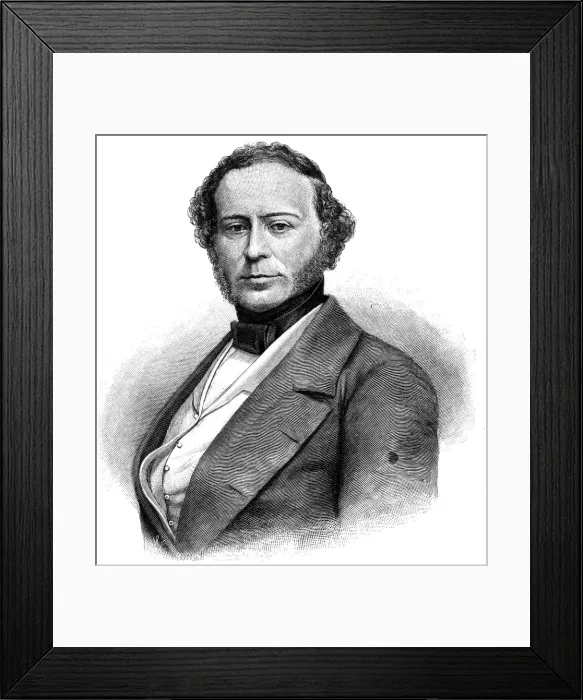 Framed Print : John Ericsson, engineer, 1839 Framed Print : John Ericsson, engineer, 1839