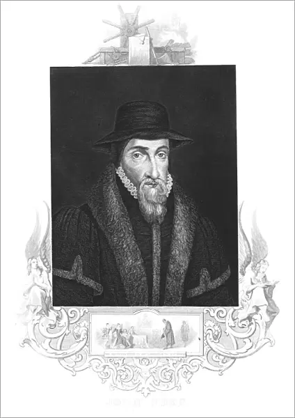 John Foxe, 16th century English martyrologist, c1880