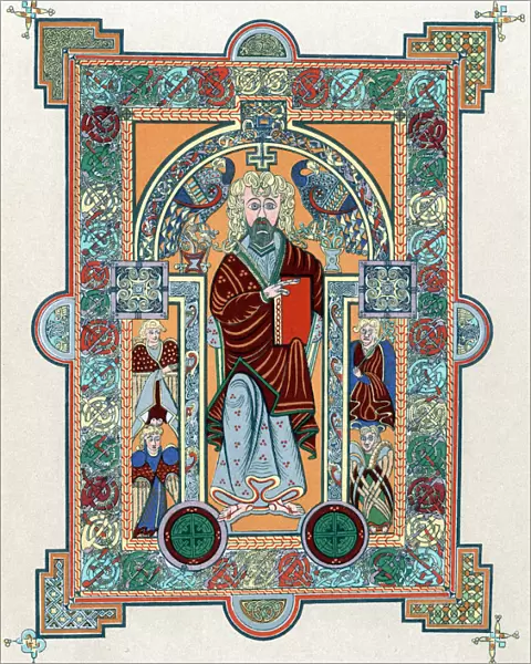 St Matthew from the Book of Kells, c800