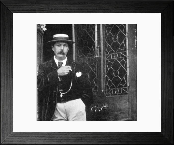 Framed Print : Arthur Conan Doyle, Scottish writer, c1900