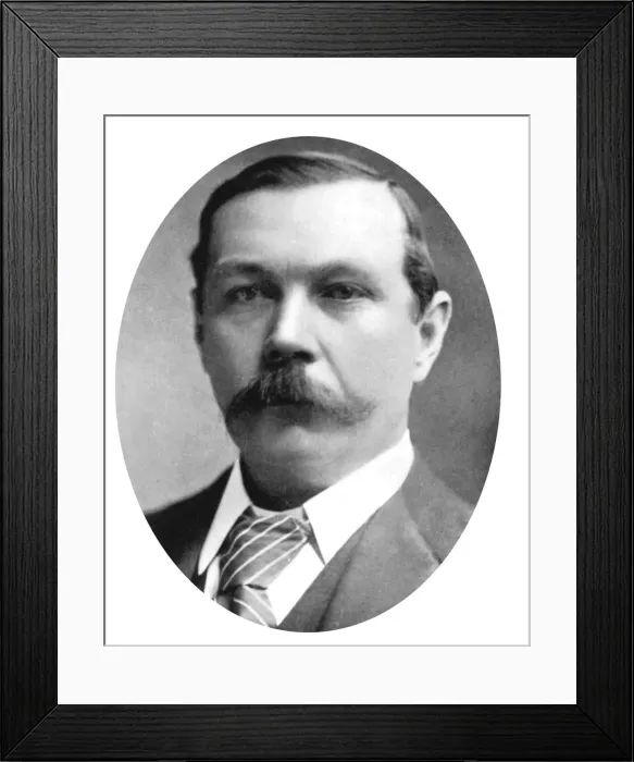 Framed Print : Arthur Conan Doyle, Scottish writer, c1900 Framed Print : Arthur Conan Doyle, Scottish writer, c1900