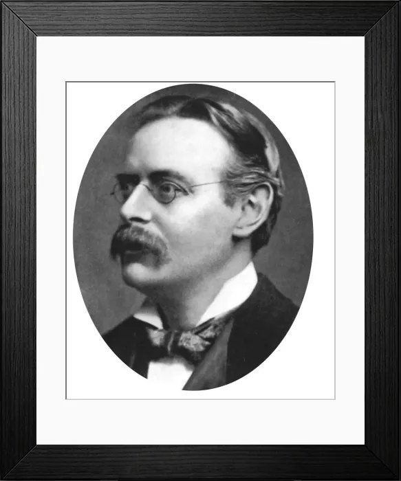 Framed Print : Edmund William Gosse, English poet and critic, c1905 Framed Print : Edmund William Gosse, English poet and critic, c1905
