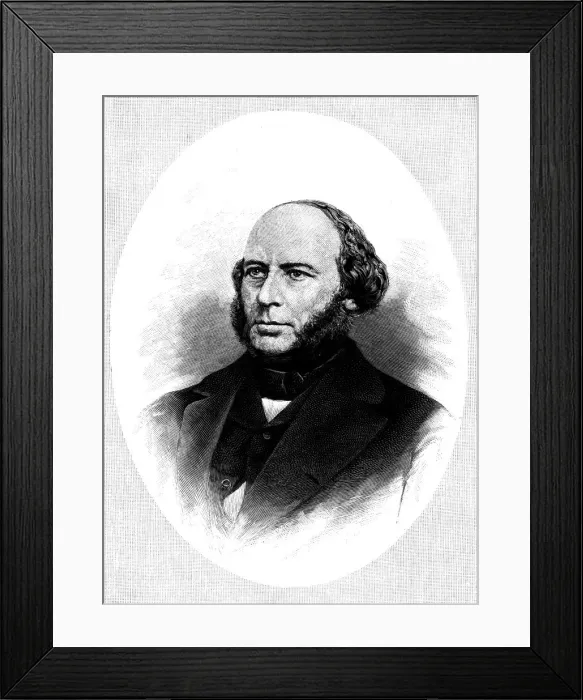 Framed Print : John Ericsson (1803-89), engineer Framed Print : John Ericsson (1803-89), engineer
