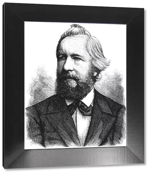 Ernst Haeckel (1834-1919), German zoologist and evolutionist