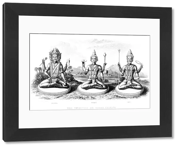 The Hindu Trinity, c1800