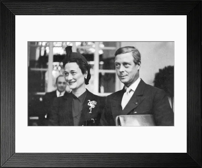 Framed Print : Duke and Duchess of Windsor, c1938 Framed Print : Duke and Duchess of Windsor, c1938