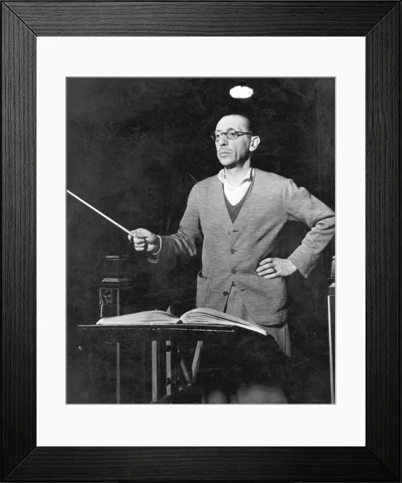 Framed Print : Igor Stravinsky, Russian-born composer, c1920 Framed Print : Igor Stravinsky, Russian-born composer, c1920