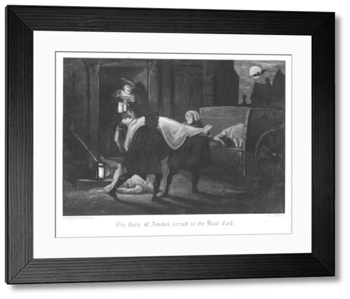 Framed Print : Scene from Old St Pauls by William Harrison Ainsworth, 1855. Artist: John Franklin Framed Print : Scene from Old St Pauls by William Harrison Ainsworth, 1855. Artist: John Franklin